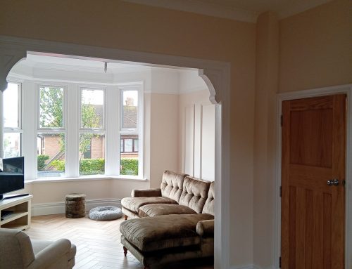 Beautiful Living Room Project Completed