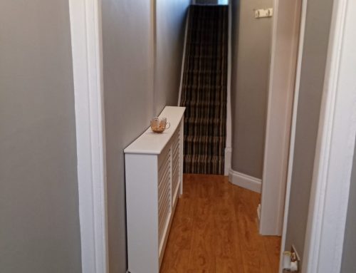 Painted Hallway for Customer in Barry